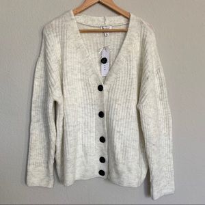 Topshop Button Cardigan